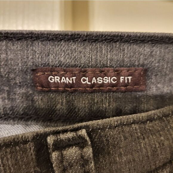 MICHAEL KORS mens charcoal grey grant classic fit jeans - Picture 3 of 9